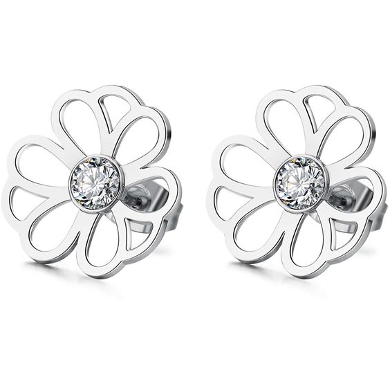 Boucles d'oreilles Brosway Femme Ikebana in Acier Cristallo BKE23 - BKE23